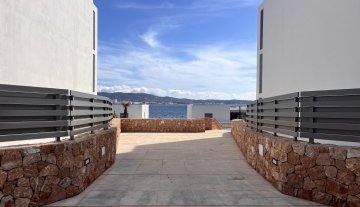 Resa Estates Ibiza apartment for sale te koop zeezicht sea views Cala gracio entrance community.jpeg